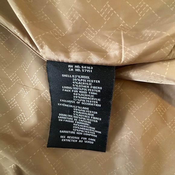 Cole Haan Wool Hooded Coat with Toggle Closure - Picture 5 of 5